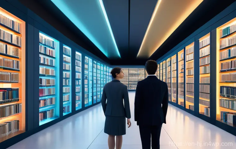 정보 계층화 글쓰기의 비판적 시각 - **"Linear vs. Networked Information Flow"**
An intricate, illustrative image contrasting two dis...