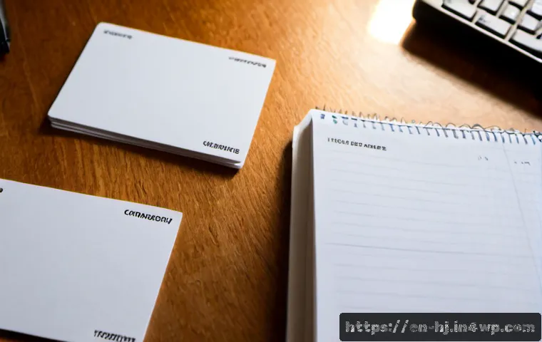 정보 계층화와 목차 작성의 연관성 - Photorealistic overhead view of a tidy home office desk, a professional writer arranging blank white...